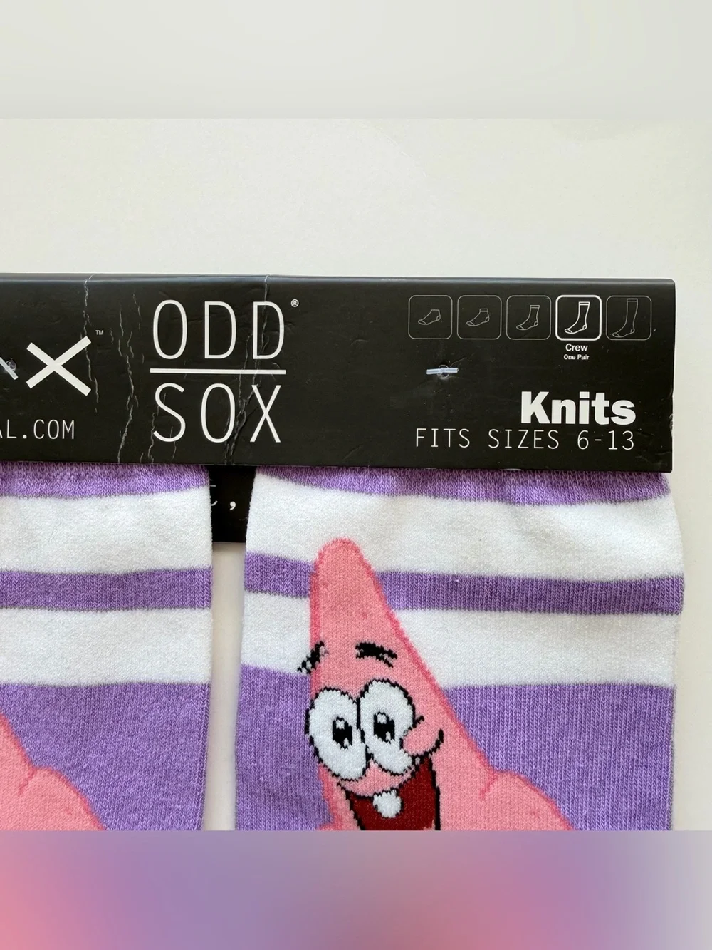 Odd Sox Patrick SpongeBob Crew Socks Krusty Krab Y2K Mens Womens